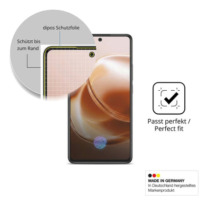 2x Full Cover Schutzfolie matt für Lava Bold 2 5G (6)
