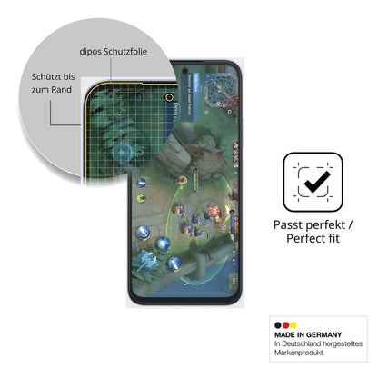 2x Full Cover Schutzfolie matt für Oppo A6k (6)