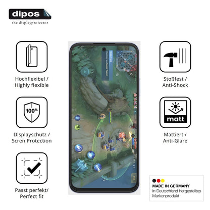 2x Full Cover Schutzfolie matt für Oppo A6k (7)