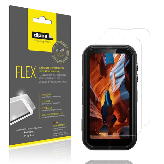 2x 3D Full Cover Schutzfolie für Fossibot F116 Pro (1)