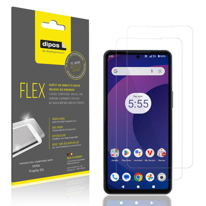 2x 3D Full Cover Schutzfolie für Orbic Trophy 5G (1)