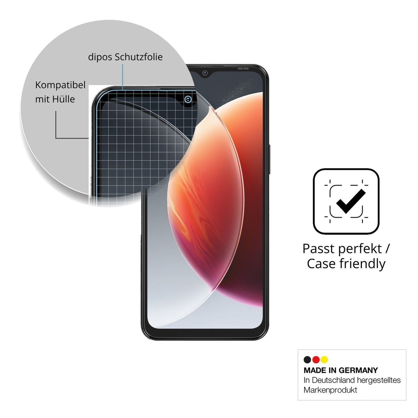 4x Schutzfolie matt für Blackview Wave 7C Display- (6)