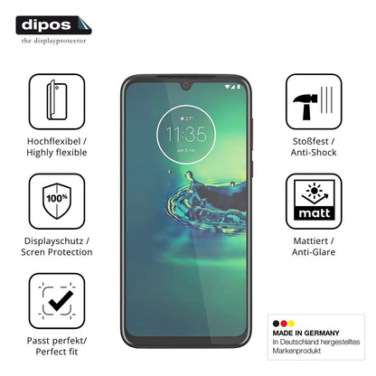 2x Full Cover Schutzfolie matt für Motorola One Vi (7)