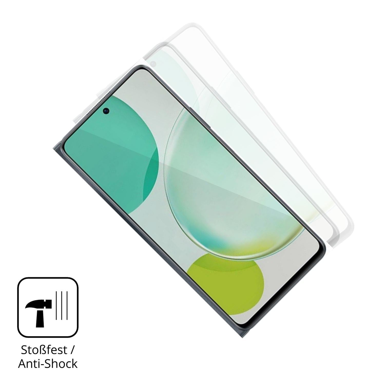 2x 3D Full Cover Schutzfolie für Huawei Enjoy 60 P (4)