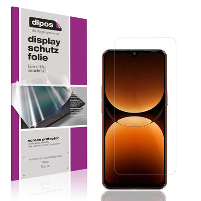 4x Schutzfolie klar für Oscal Flat 3C Display-Schu (1)