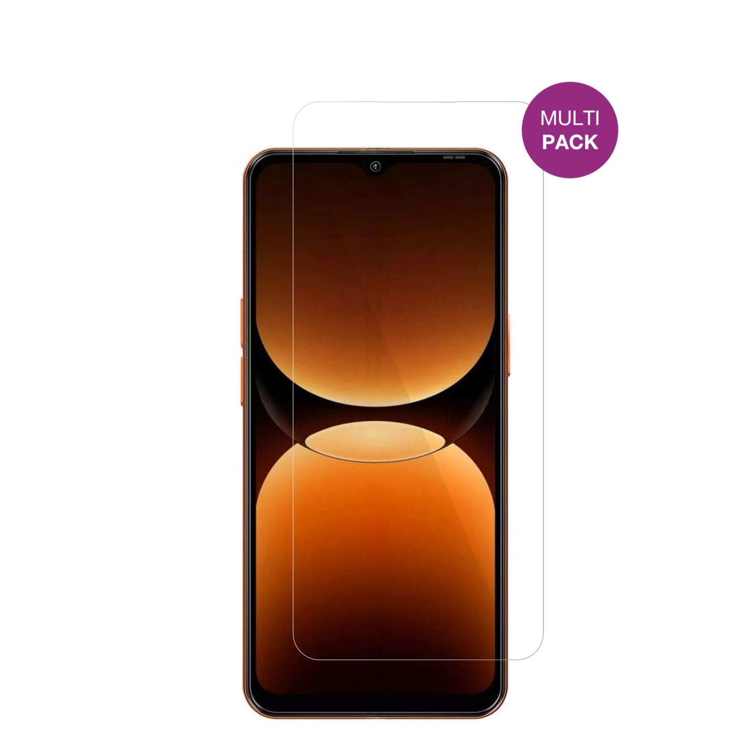 4x Schutzfolie klar für Oscal Flat 3C Display-Schu (2)