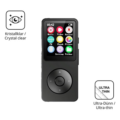4x Schutzfolie klar für LICAEVEY MP3-Player Displa (5)