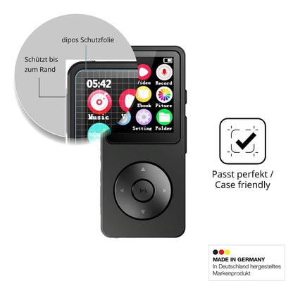 2x 9H Schutzfolie für LICAEVEY MP3-Player Panzerfo (6)