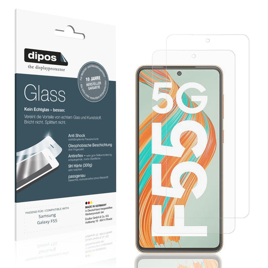 2x 9H Schutzfolie matt für Samsung Galaxy F55 Panz (1)