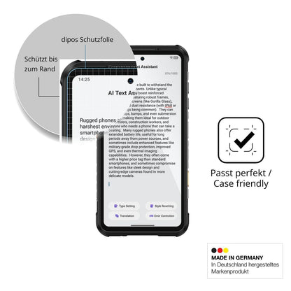 2x 9H Schutzfolie für Ulefone RugOne Xever 7 Panze (6)