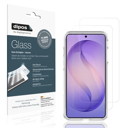 2x 9H Schutzfolie für Samsung Galaxy S26 Ultra Cas (1)