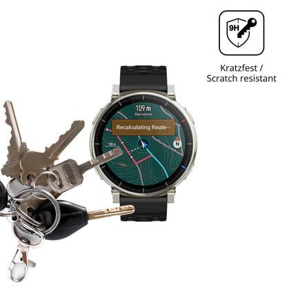 2x 9H Schutzfolie für Amazfit Active 3 Premium Pan (3)