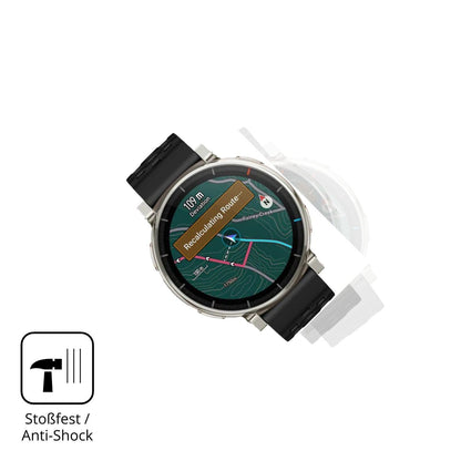 2x 9H Schutzfolie für Amazfit Active 3 Premium Pan (4)