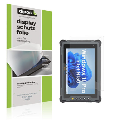 2x Schutzfolie matt für ONERugged M80N Display-Sch (1)
