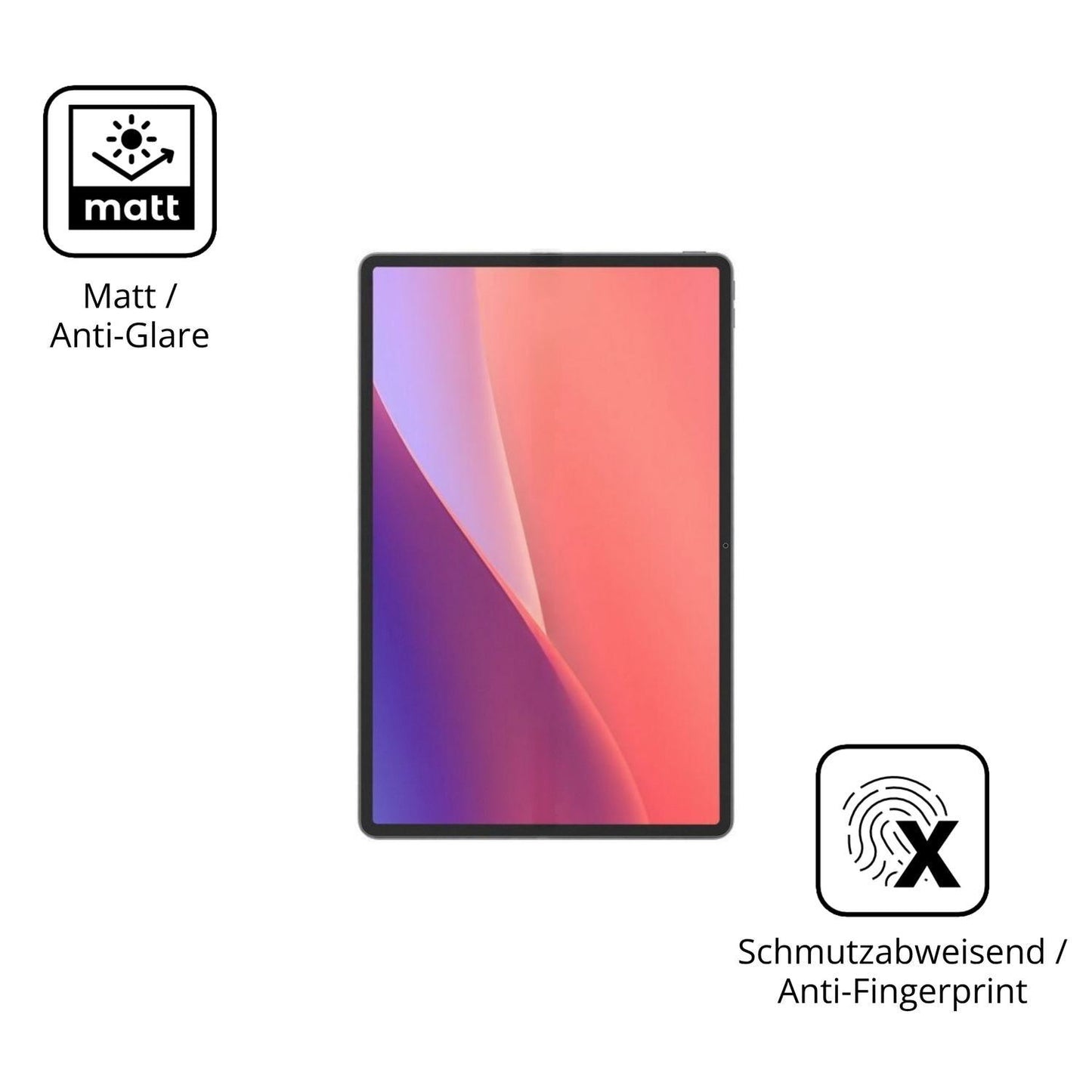 2x Schutzfolie matt für Lenovo Xiaoxin Pad Pro 13  (5)