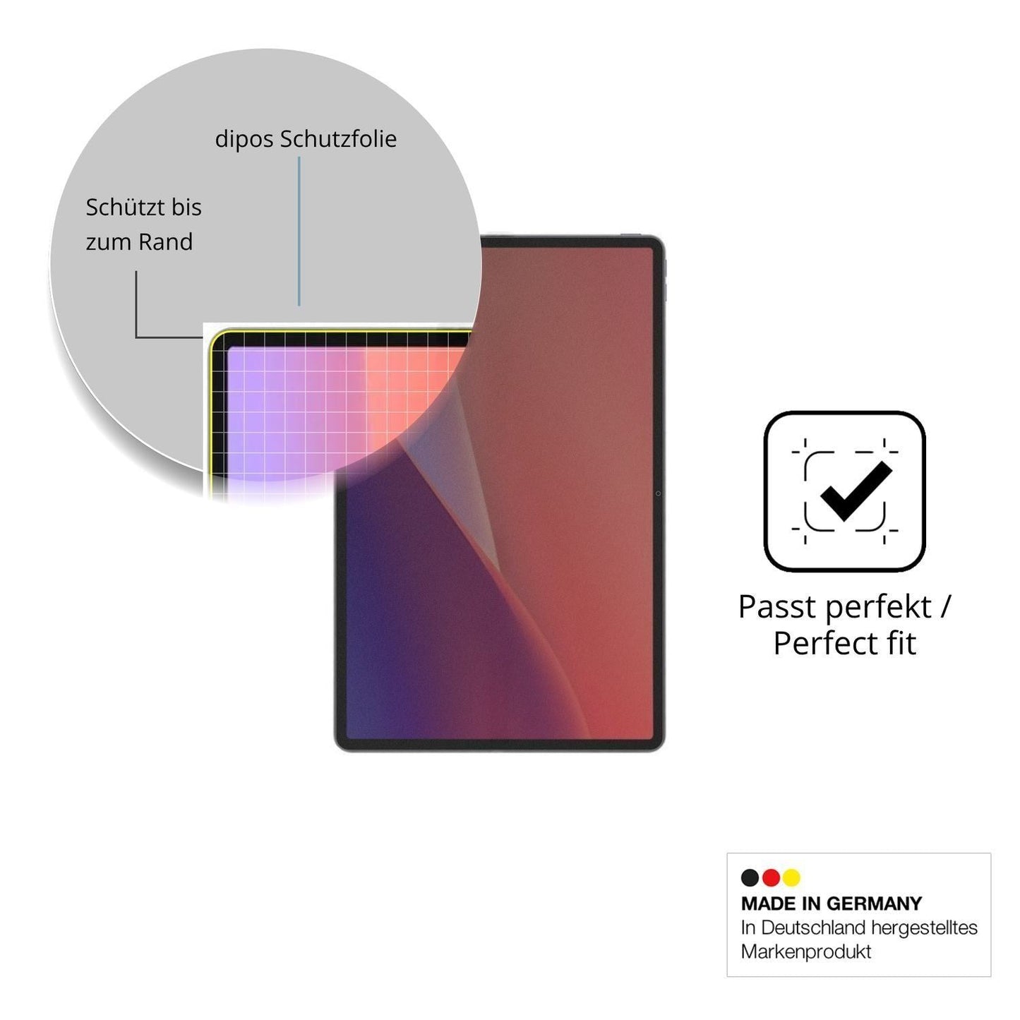Blickschutzfolie für Lenovo Xiaoxin Pad Pro 13 mat (4)