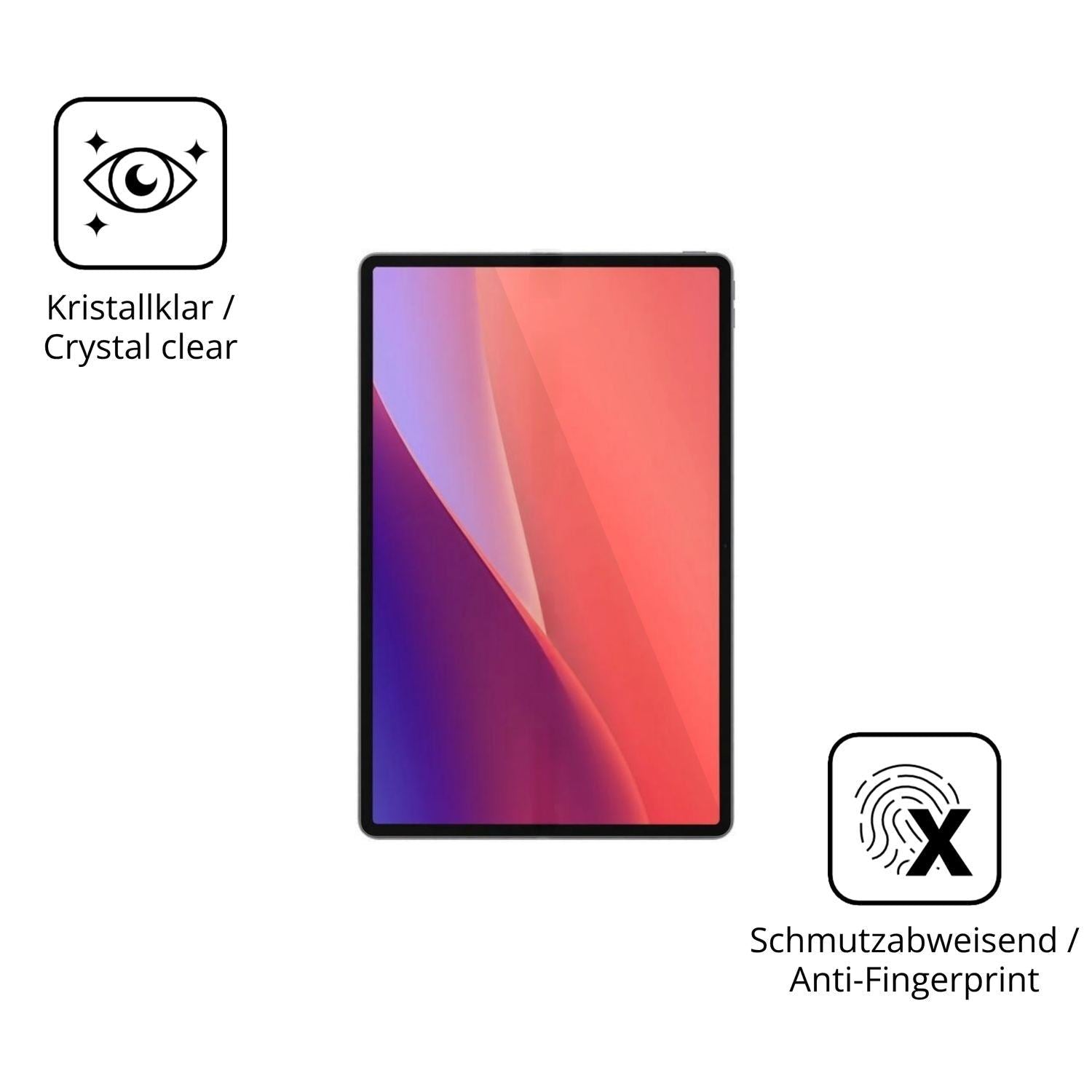 2x 9H Schutzfolie für Lenovo Xiaoxin Pad Pro 13 Pa (5)