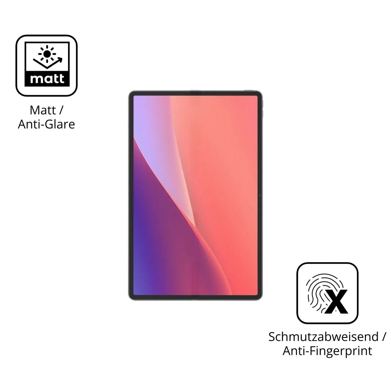 2x 9H Schutzfolie matt für Lenovo Xiaoxin Pad Pro  (5)