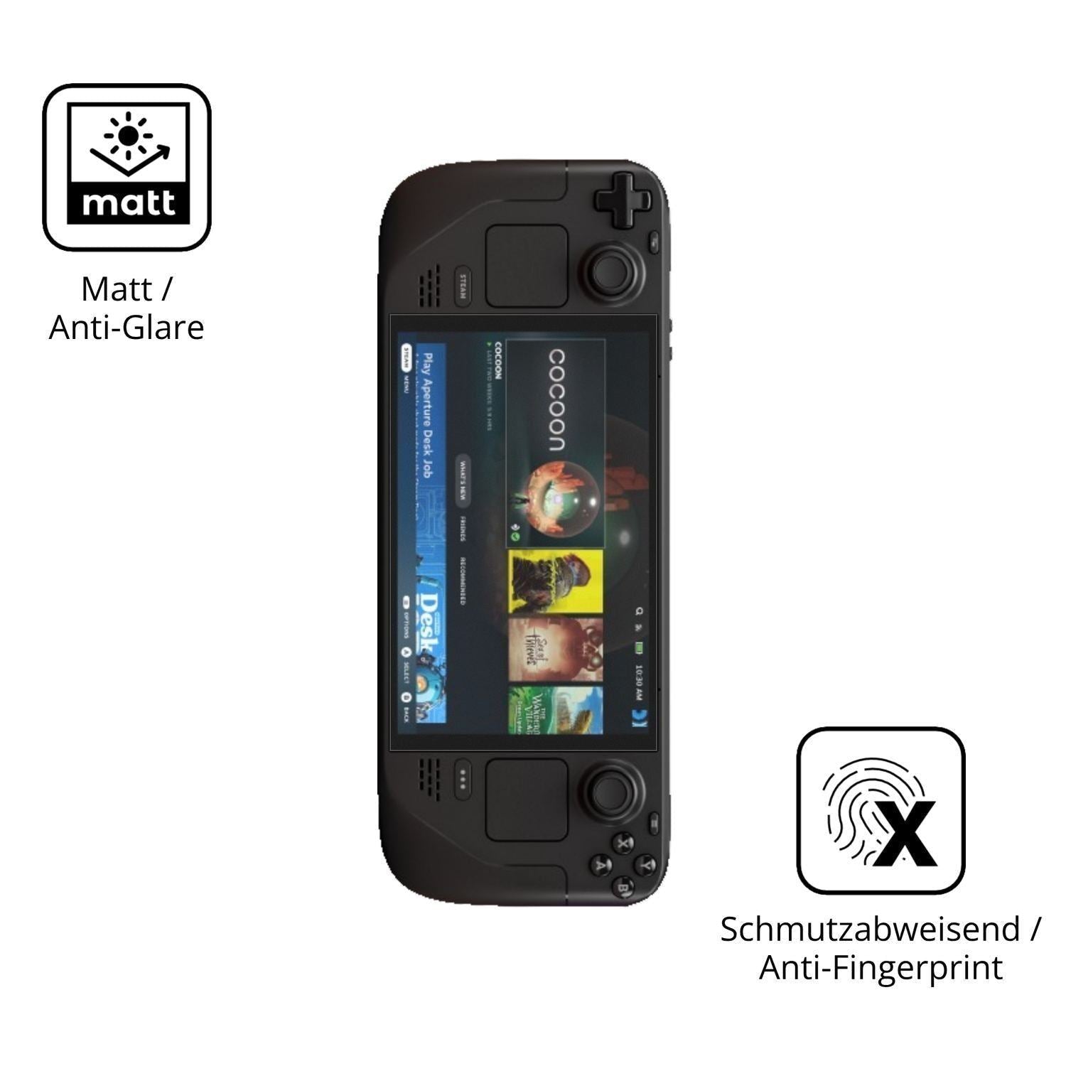 2x Schutzfolie matt für Velvet Steam Deck OLED Dis (5)