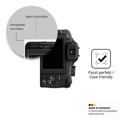 4x Schutzfolie klar für Panasonic Lumix DMC-FZ150  (6)