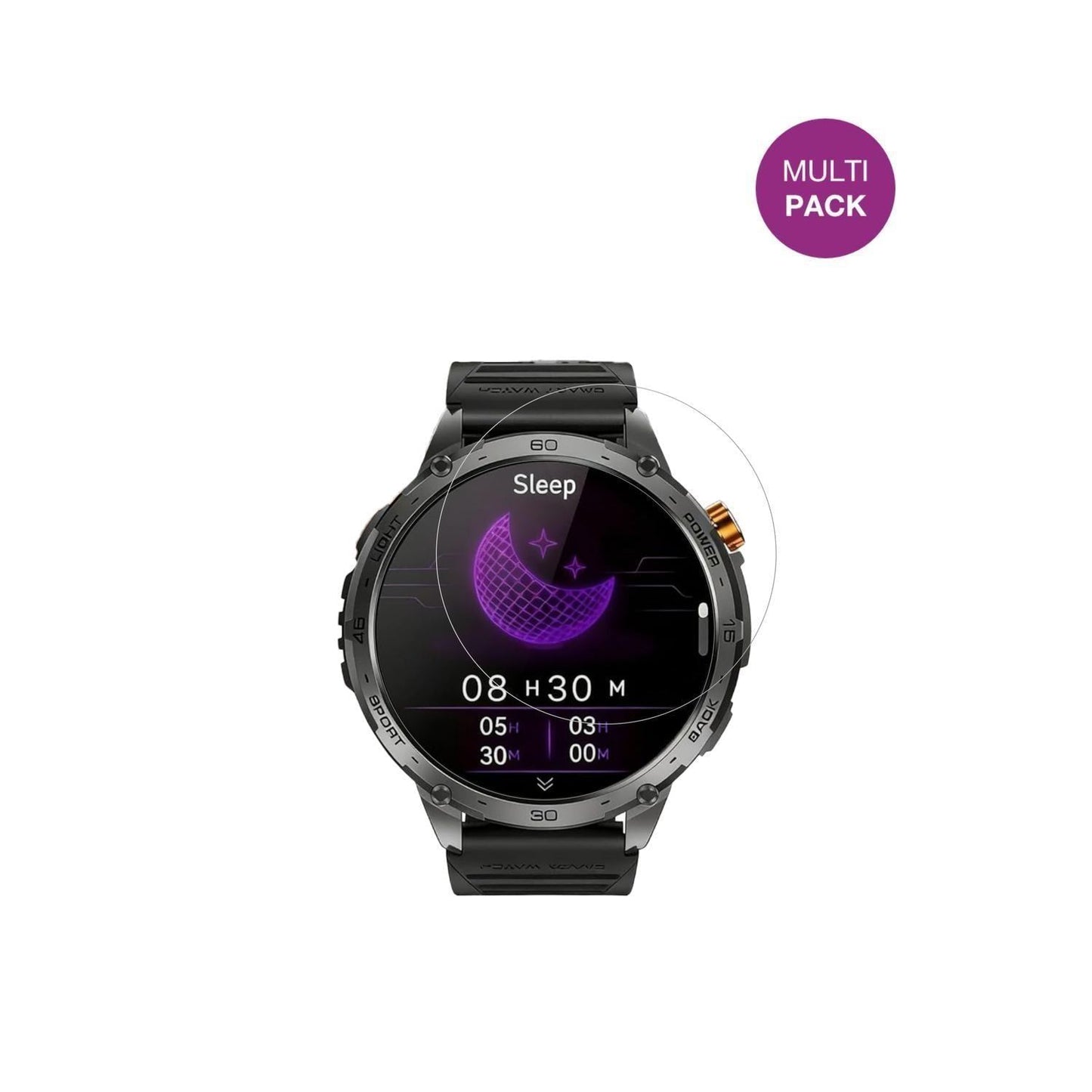 6x Schutzfolie klar für Kuisoe Zeus 2.0 Display-Sc (2)