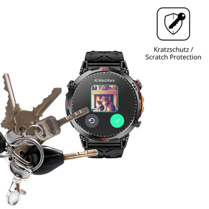 6x Schutzfolie matt für Mingdaln 1.56 Zoll Smartwa (4)