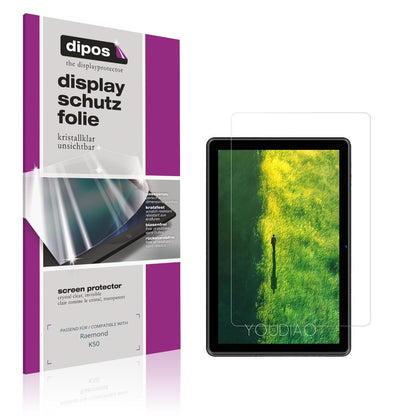 2x Schutzfolie klar für Raemond K50 Display-Schutz (1)