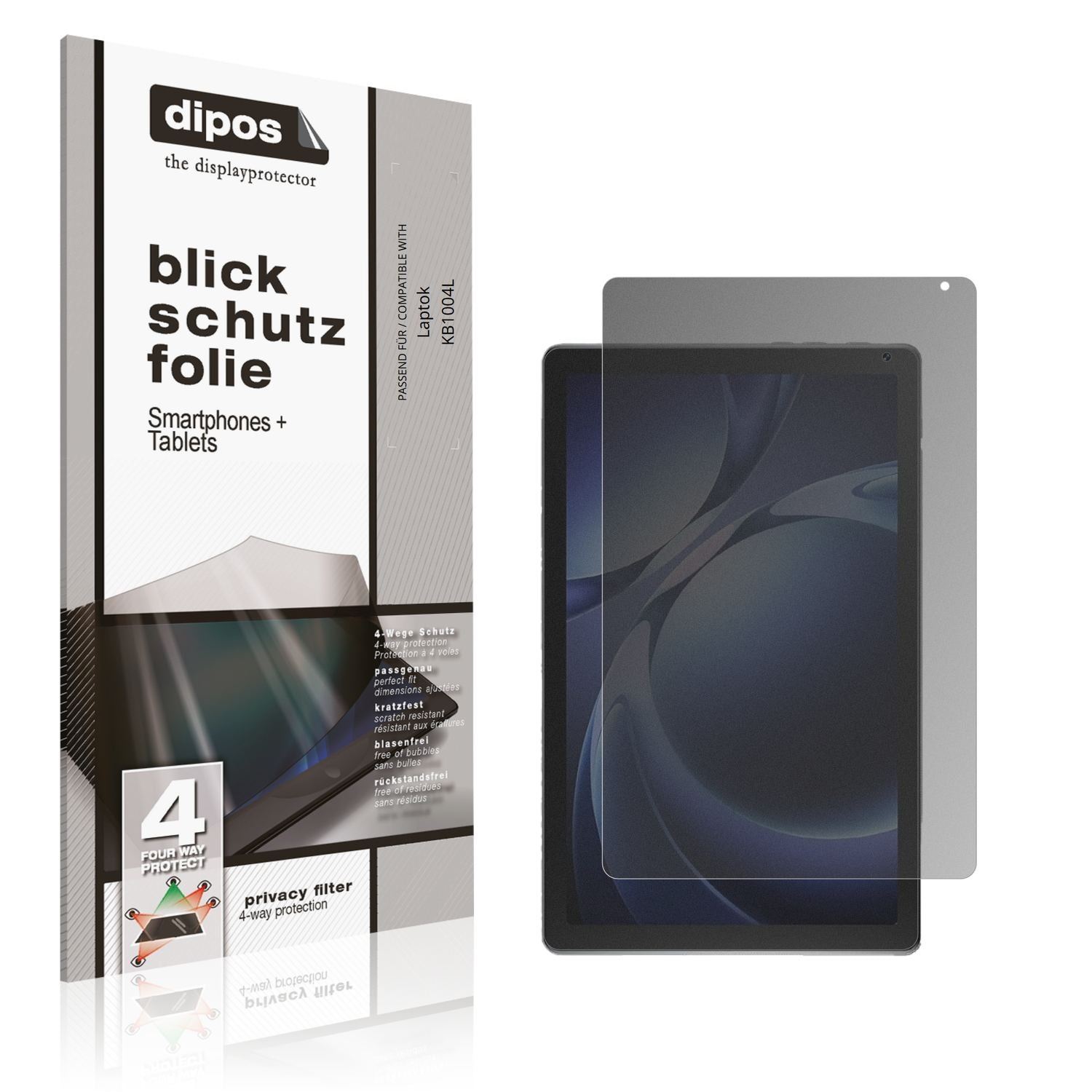 Blickschutzfolie für Laptok KB1004L matt Schutzfol (1)