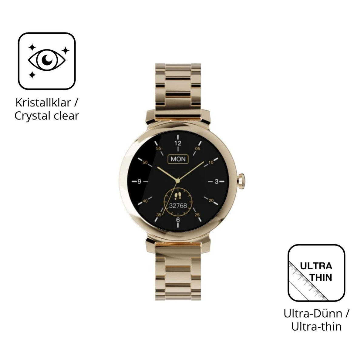 6x Schutzfolie klar für Zenwatch Lily Display-Schu (5)