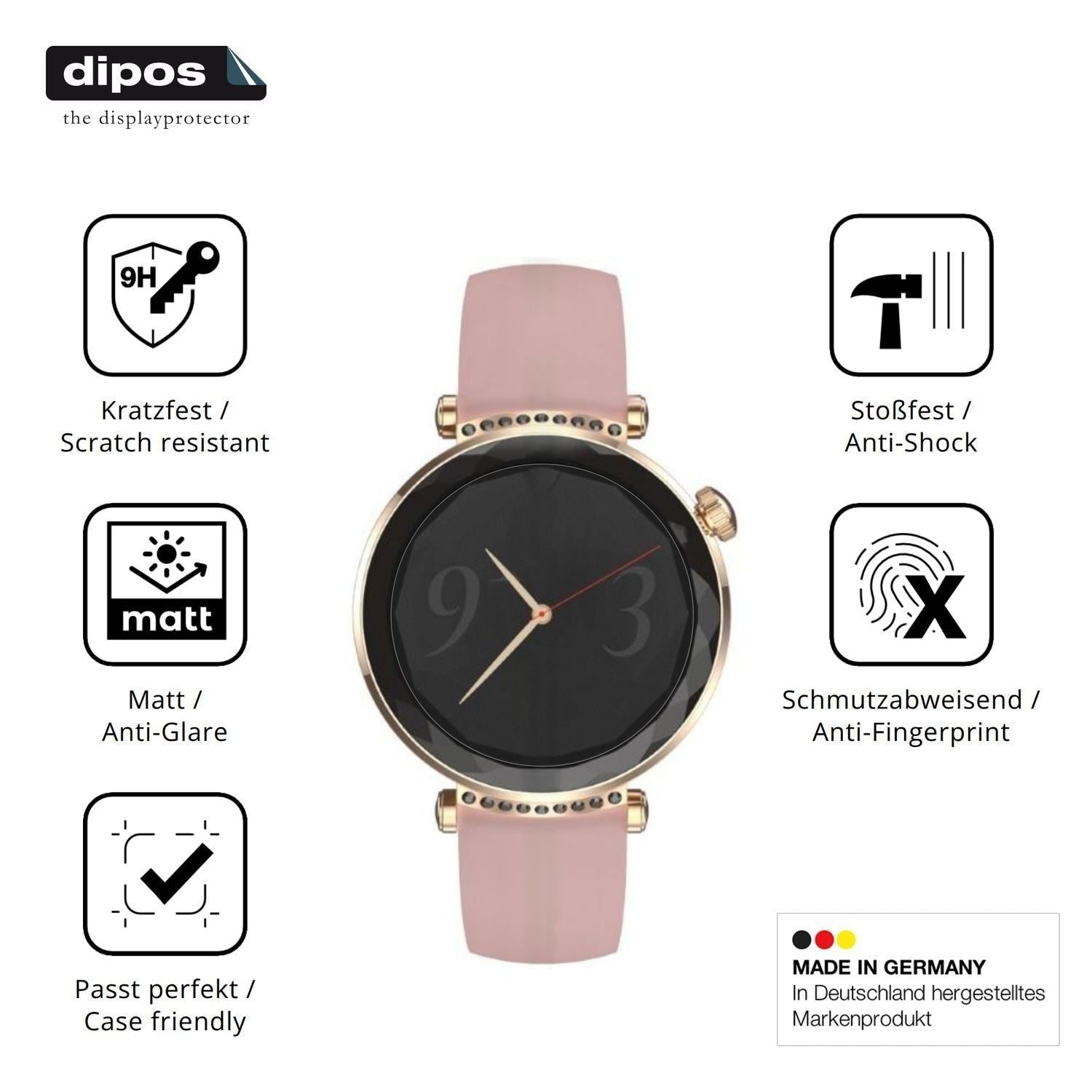 2x 9H Schutzfolie matt für MaxCom FW73 Onyx Panzer (7)