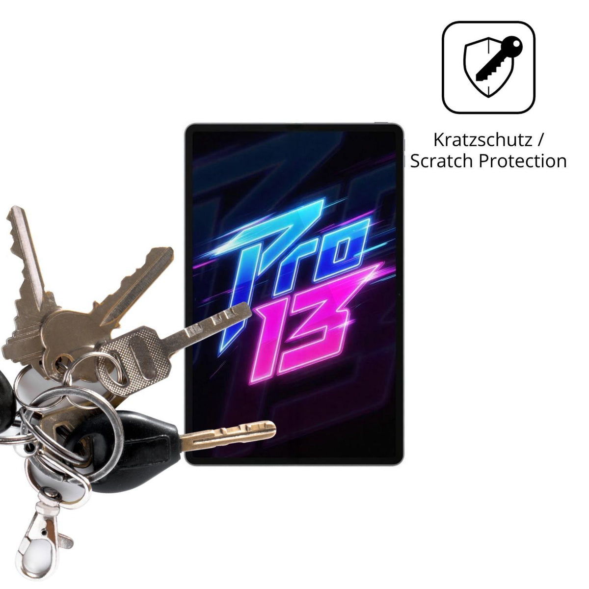 2x Schutzfolie klar für Lenovo Xiaoxin Pad Pro GT  (4)