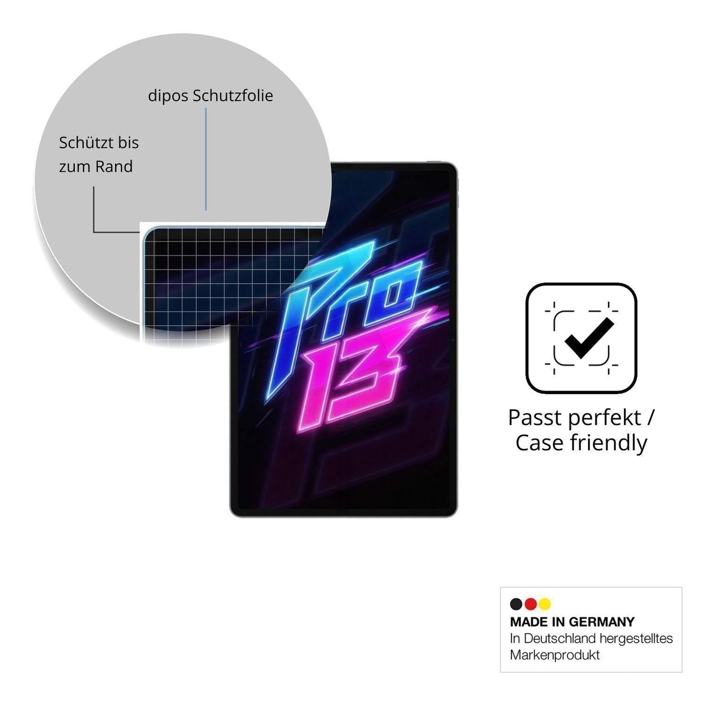 2x 9H Schutzfolie für Lenovo Xiaoxin Pad Pro GT 13 (6)