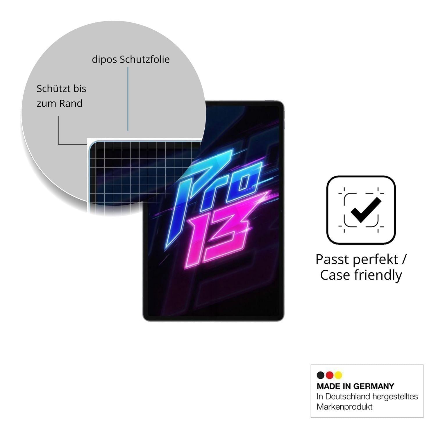 2x 9H Schutzfolie für Lenovo Xiaoxin Pad Pro GT 13 (6)