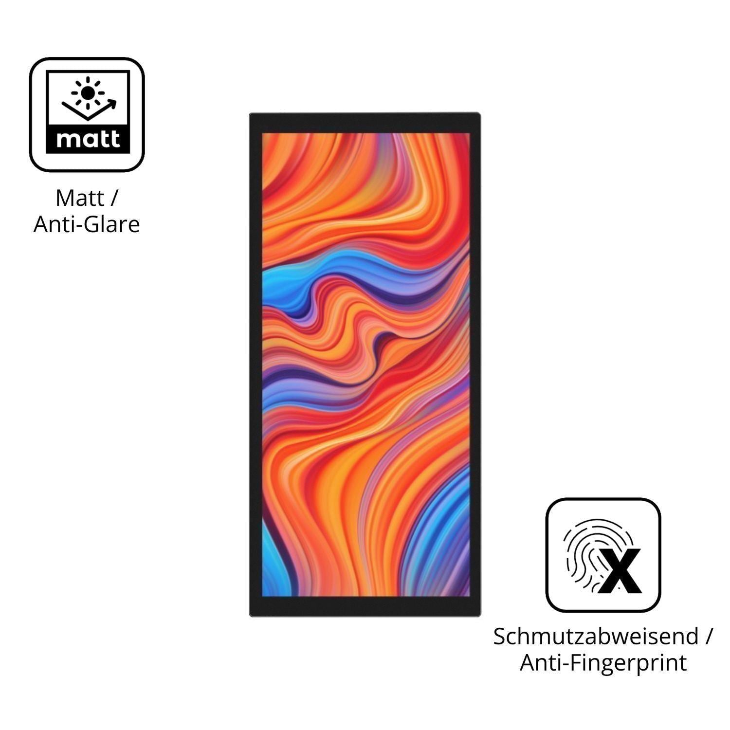 2x Schutzfolie matt für Waveshare 10.4 Zoll Displa (5)
