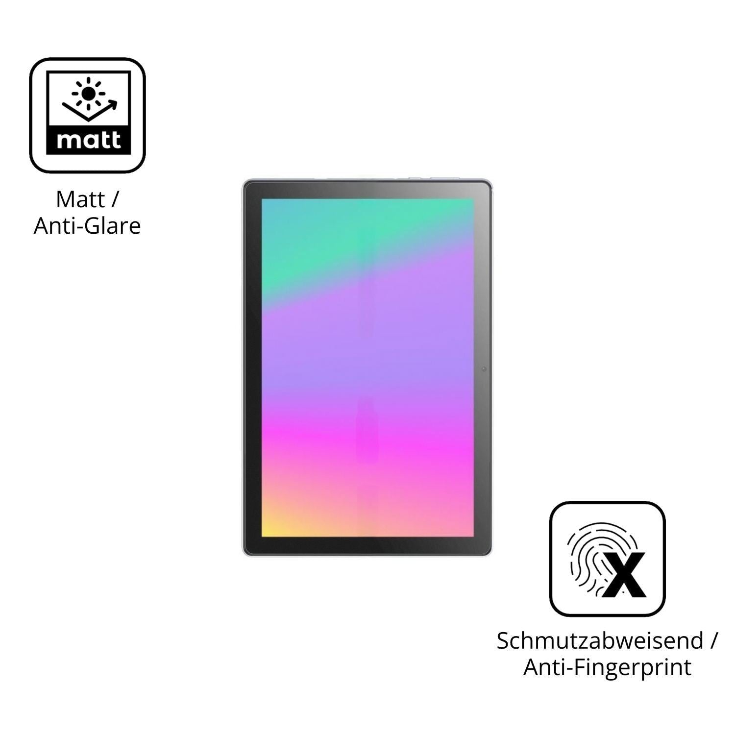 2x Schutzfolie matt für Digma Kids A10 Display-Sch (5)