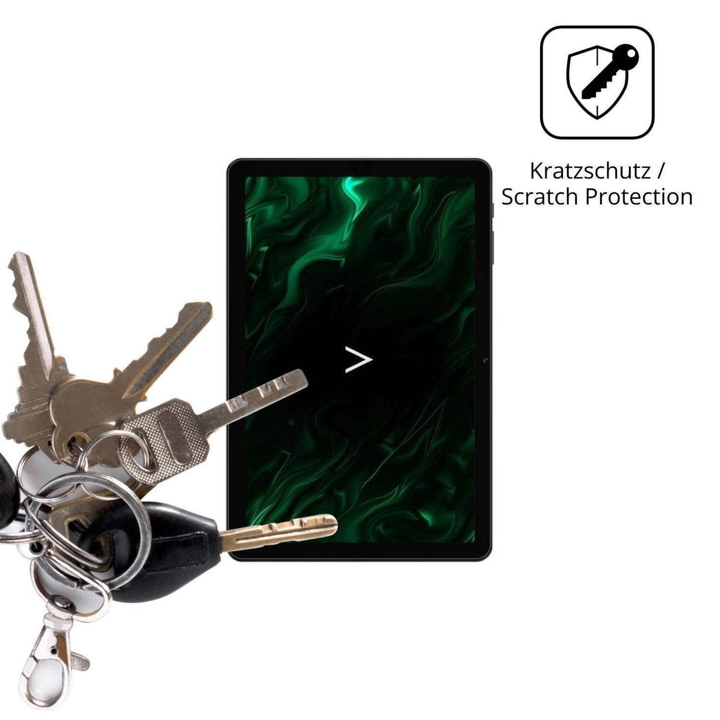 2x Schutzfolie klar für Digma Pro Zoom Display-Sch (4)