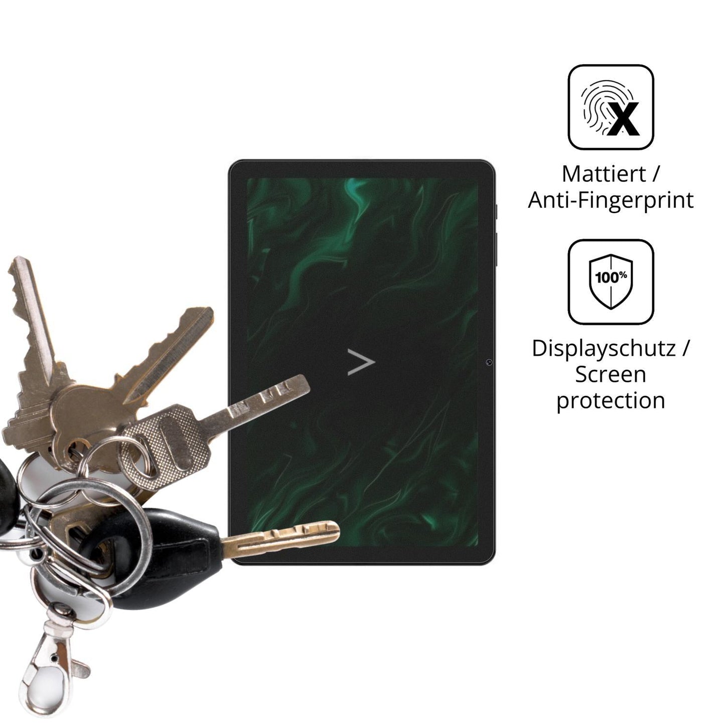 Blickschutzfolie für Digma Pro Zoom matt Schutzfol (3)