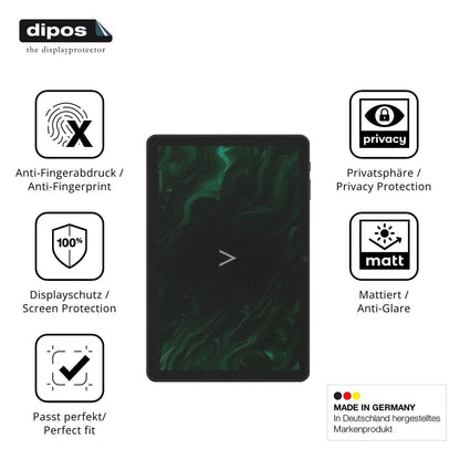 Blickschutzfolie für Digma Pro Zoom matt Schutzfol (5)
