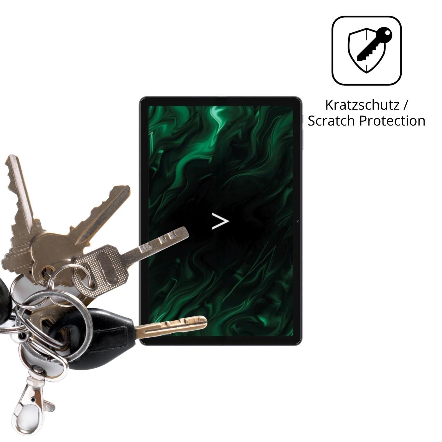 2x Schutzfolie klar für Digma Pro Zenith Display-S (4)