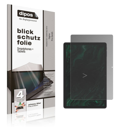 Blickschutzfolie für Digma Pro Zenith matt Schutzf (1)