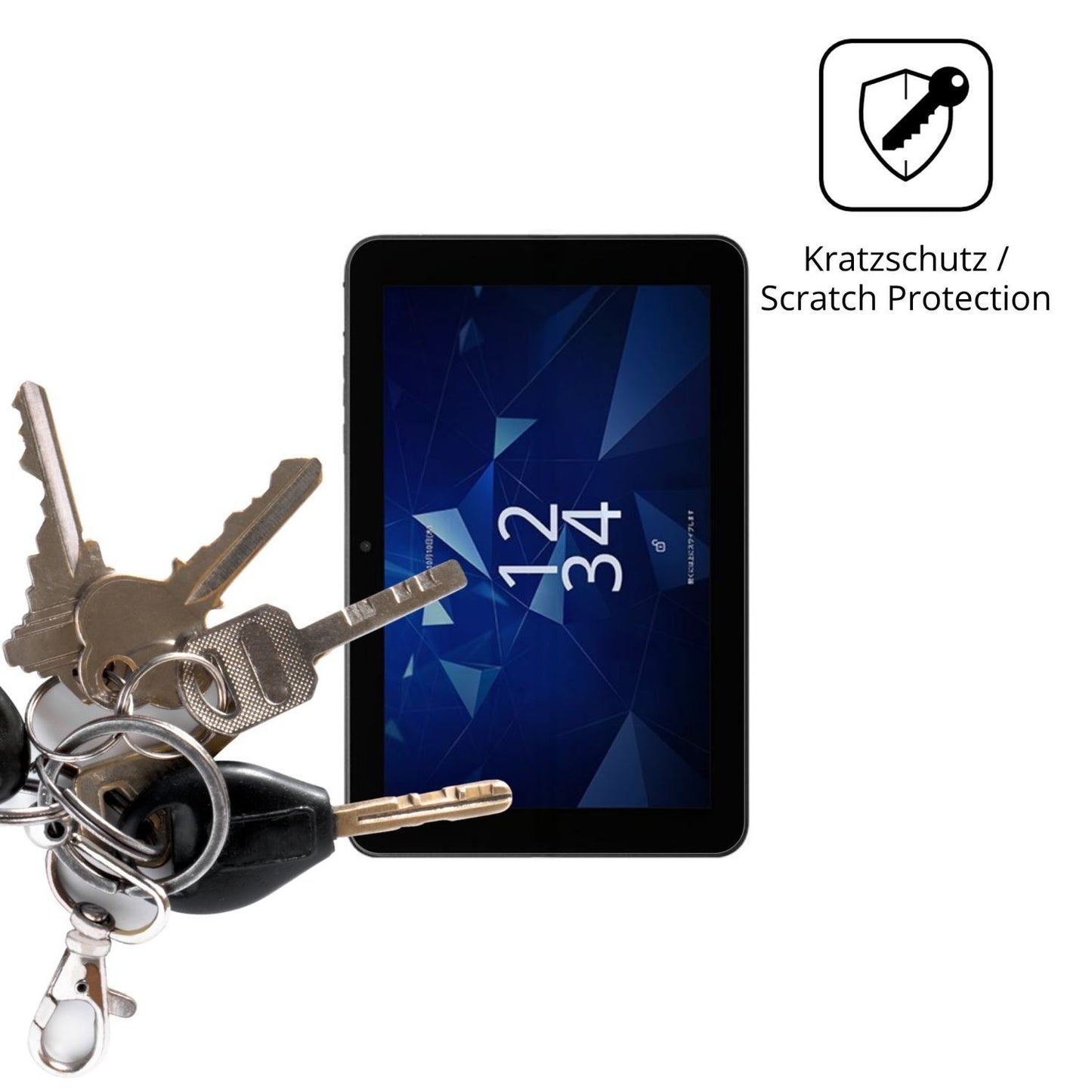 2x Schutzfolie klar für Kyocera KC-T305CN Display- (4)