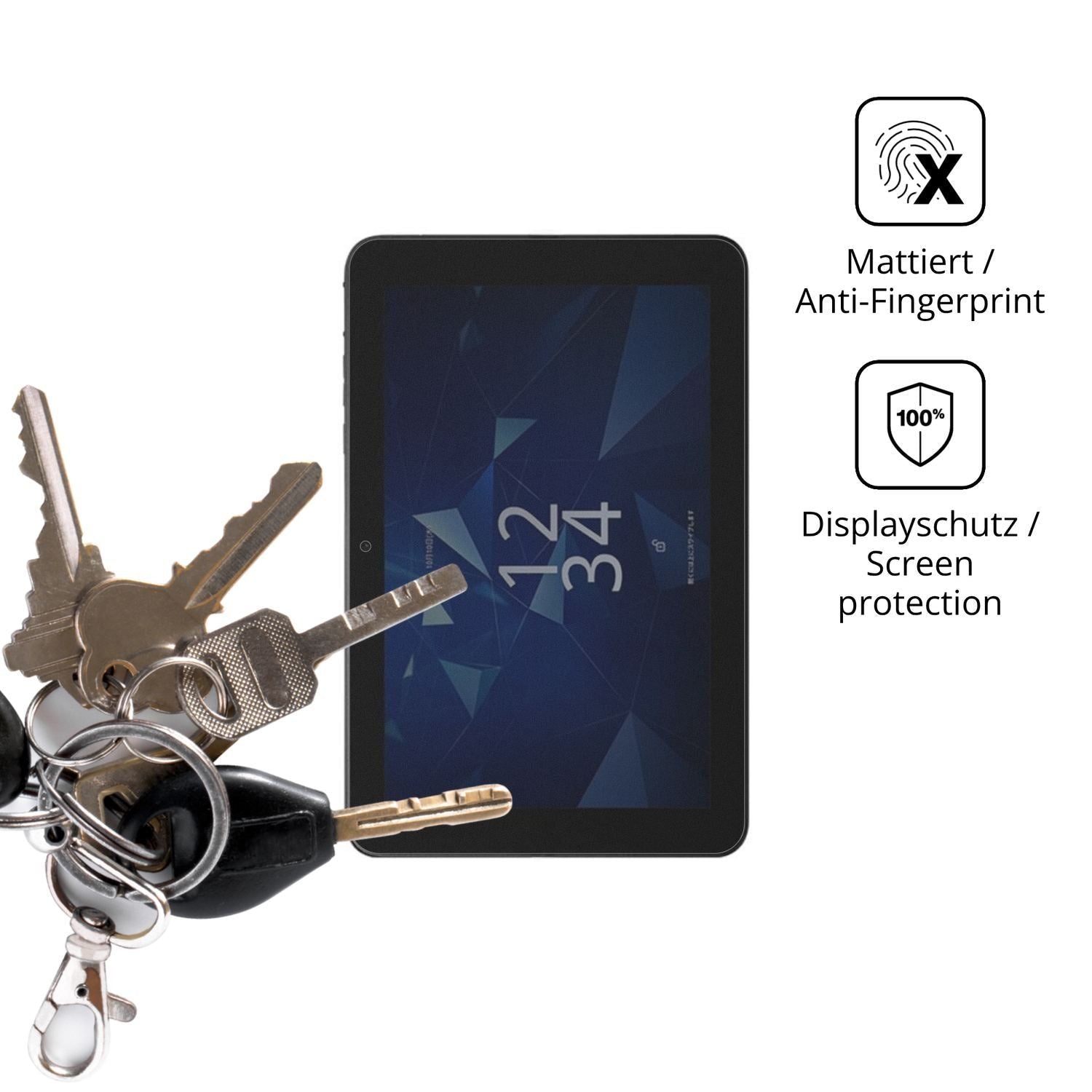 Blickschutzfolie für Kyocera KC-T305CN matt Schutz (3)