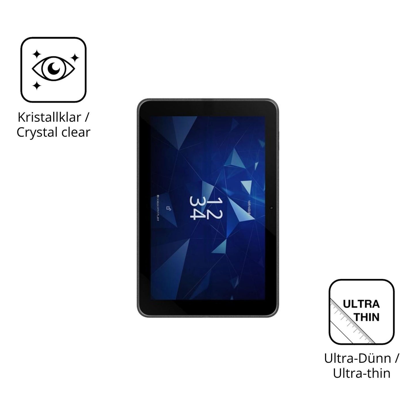 2x Schutzfolie klar für Kyocera KC-T308 Display-Sc (5)