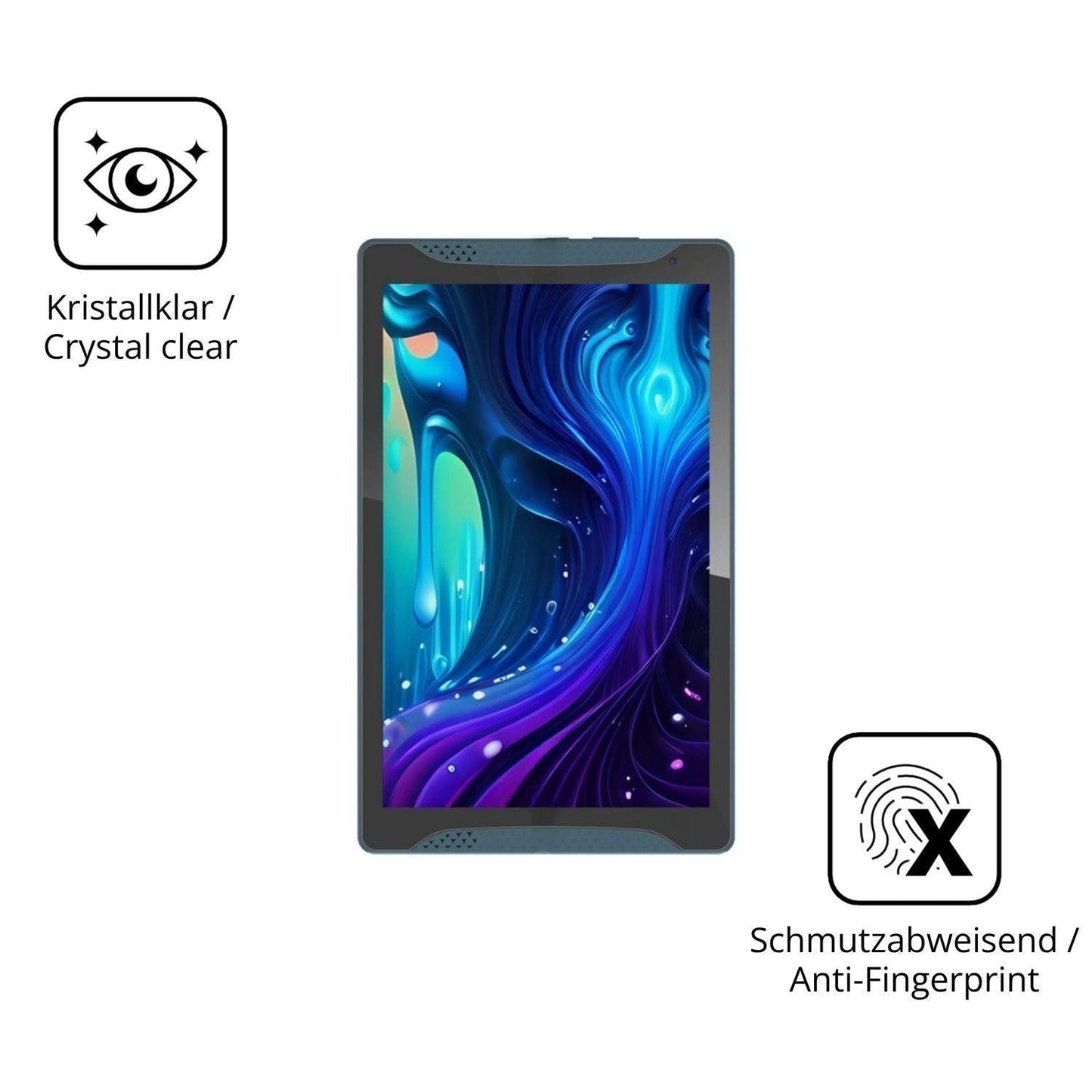 2x 9H Schutzfolie für Logicom Tab Stand Pro 2 Panz (5)