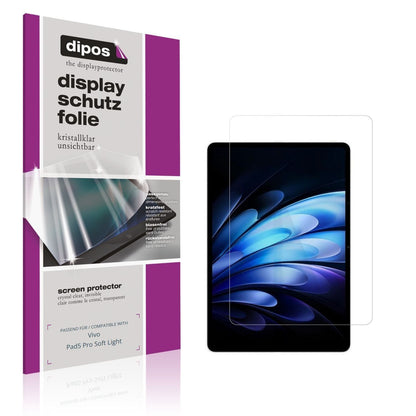 2x Schutzfolie klar für Vivo Pad5 Pro Soft Light D (1)
