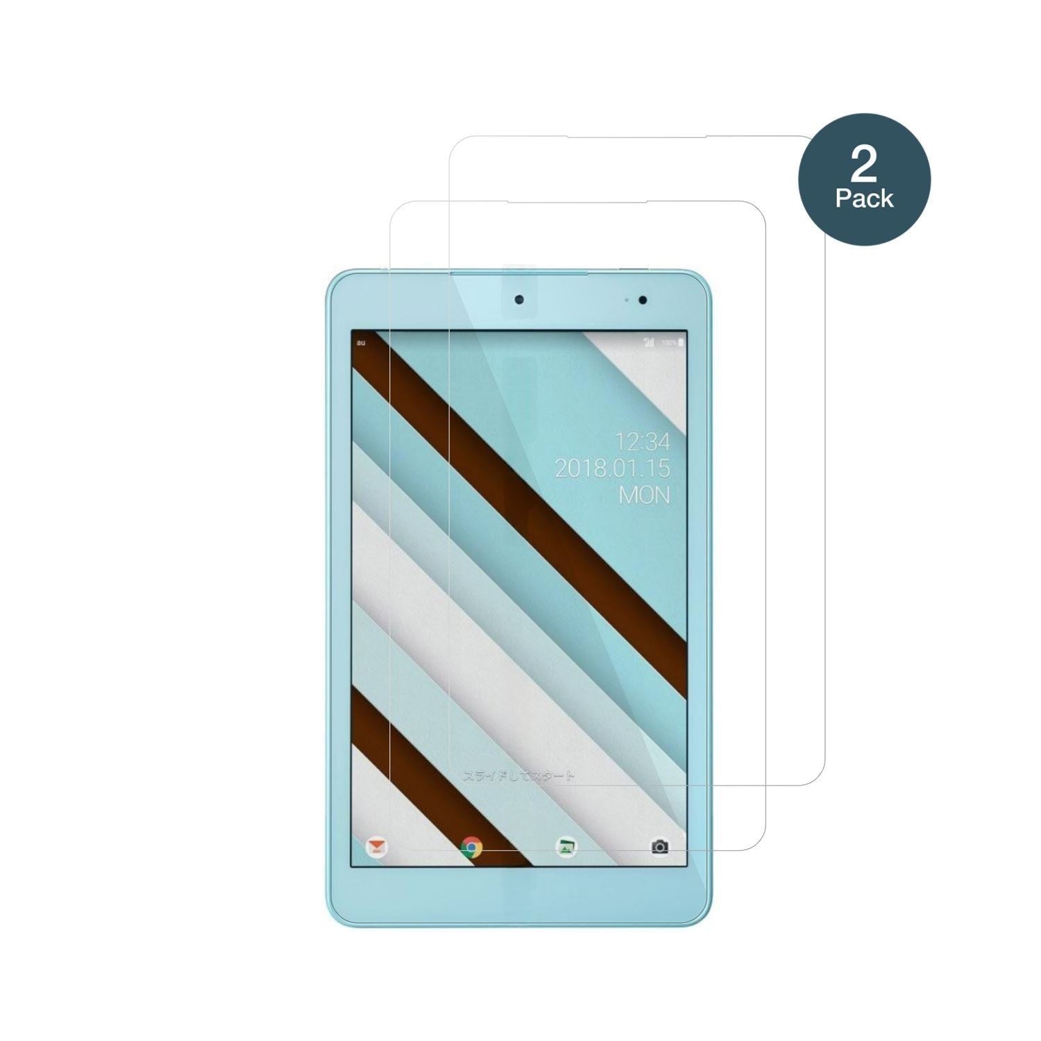 2x 9H Schutzfolie für Kyocera Qua tab QZ8 Panzerfo (2)