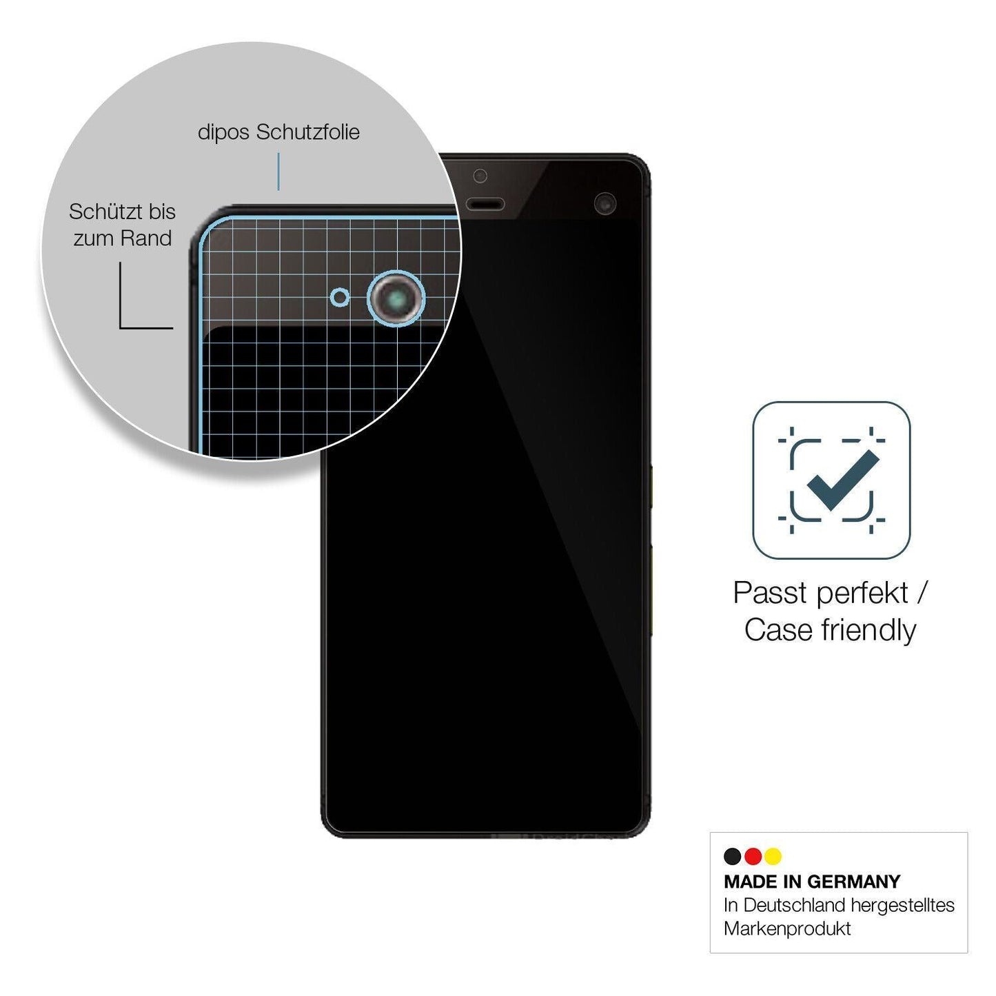 1x 9H Schutzfolie für Fujitsu Arrows NX F-01J Panz (6)