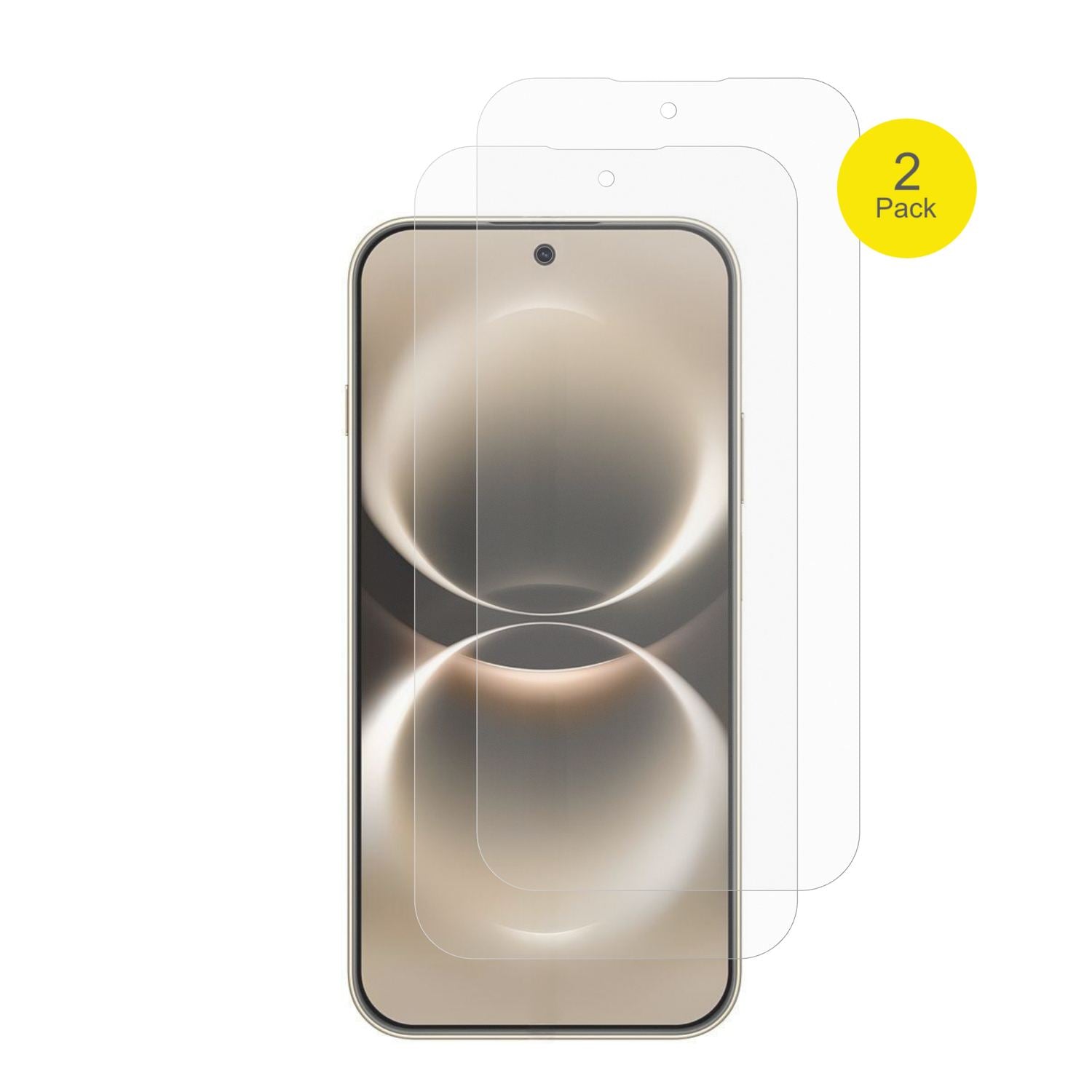 2x Full Cover Schutzfolie matt für Huawei Enjoy 90 (2)
