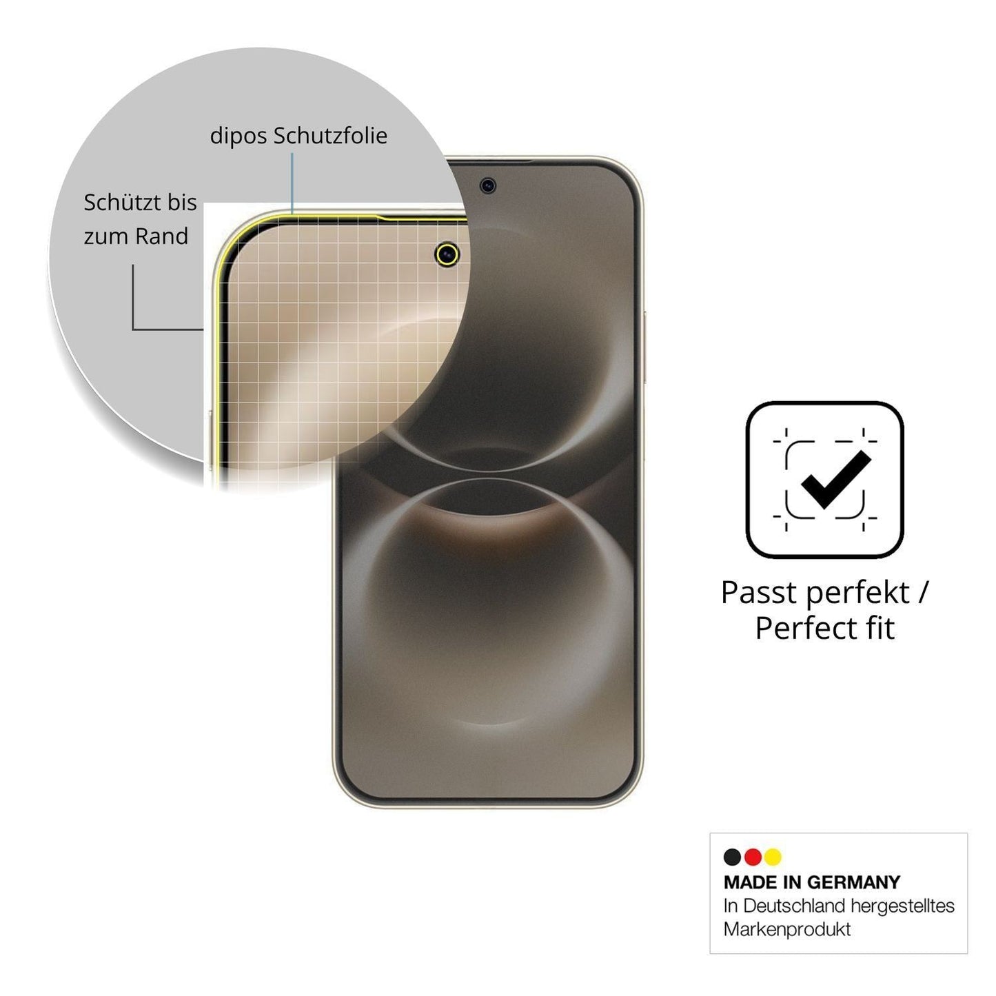 Full Cover Privacy Blickschutzfolie für Huawei Enj (4)