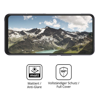 2x Full Cover Schutzfolie matt für Vivo Y31e 5G (5)